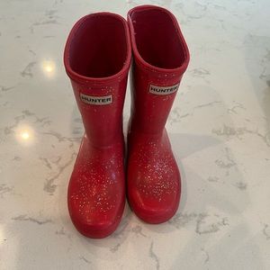 Toddler Girls Hunter Boots Size